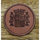 ESPAÑA 1938 GUERRA CIVIL MONEDA BILLETE CON ESTAMPILLA DE 25 Cts